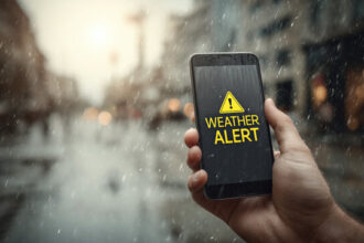 Weather orange alert
